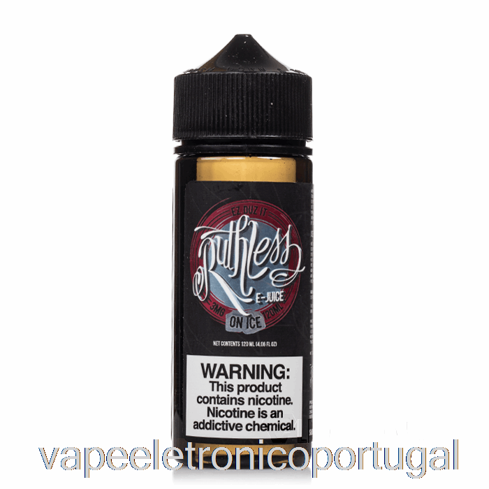 Vape Eletrônico Ez Duz It On Ice - Vapor Implacável - 120ml 3mg